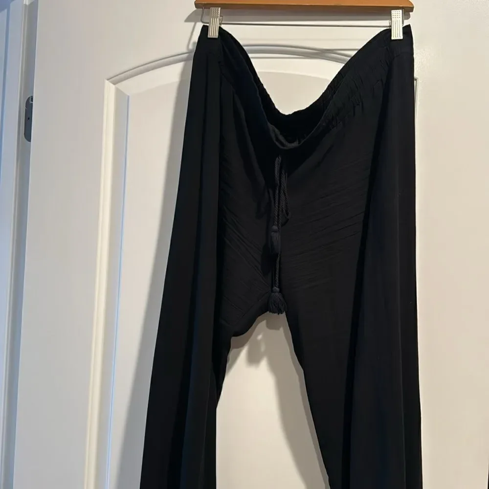 Summer black pants